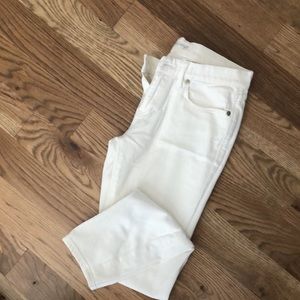 Madewell white skinny denim. Size 26.